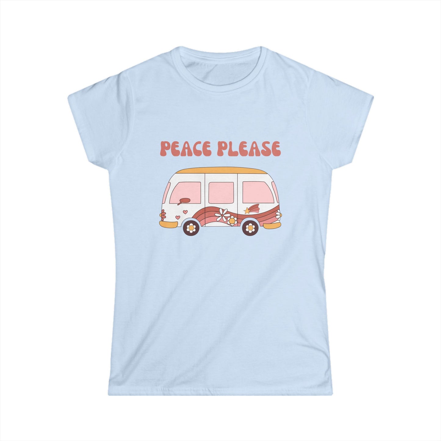Peace Pleace - Dame - Women's Softstyle Tee